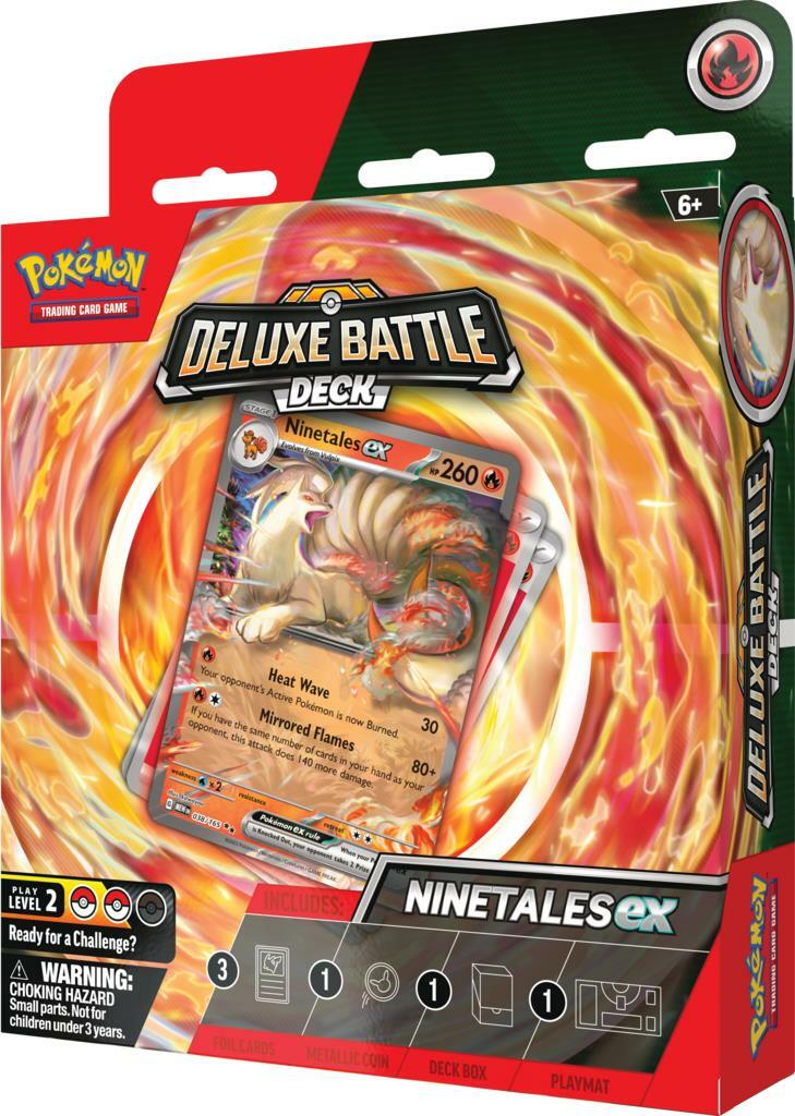 The Pokémon Company Pokémon Ninetales ex - ex Deluxe Battle Deck