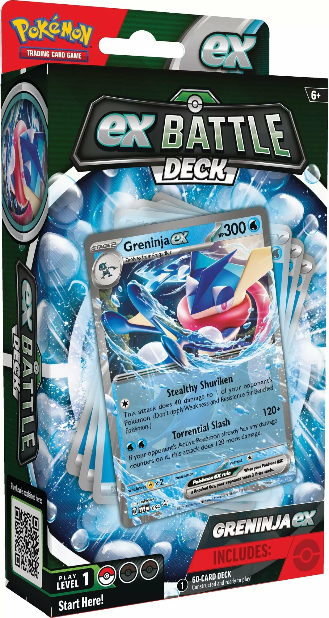 The Pokémon Company Pokémon: Greninja ex - ex Battle Deck