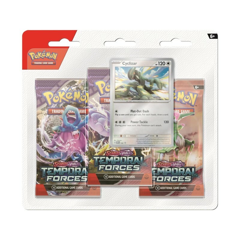 The Pokémon Company Pokémon: Cyclizar 3-Pack Blister Temporal Forces