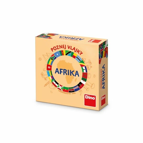 DinoToys Poznej vlajky AFRIKA
