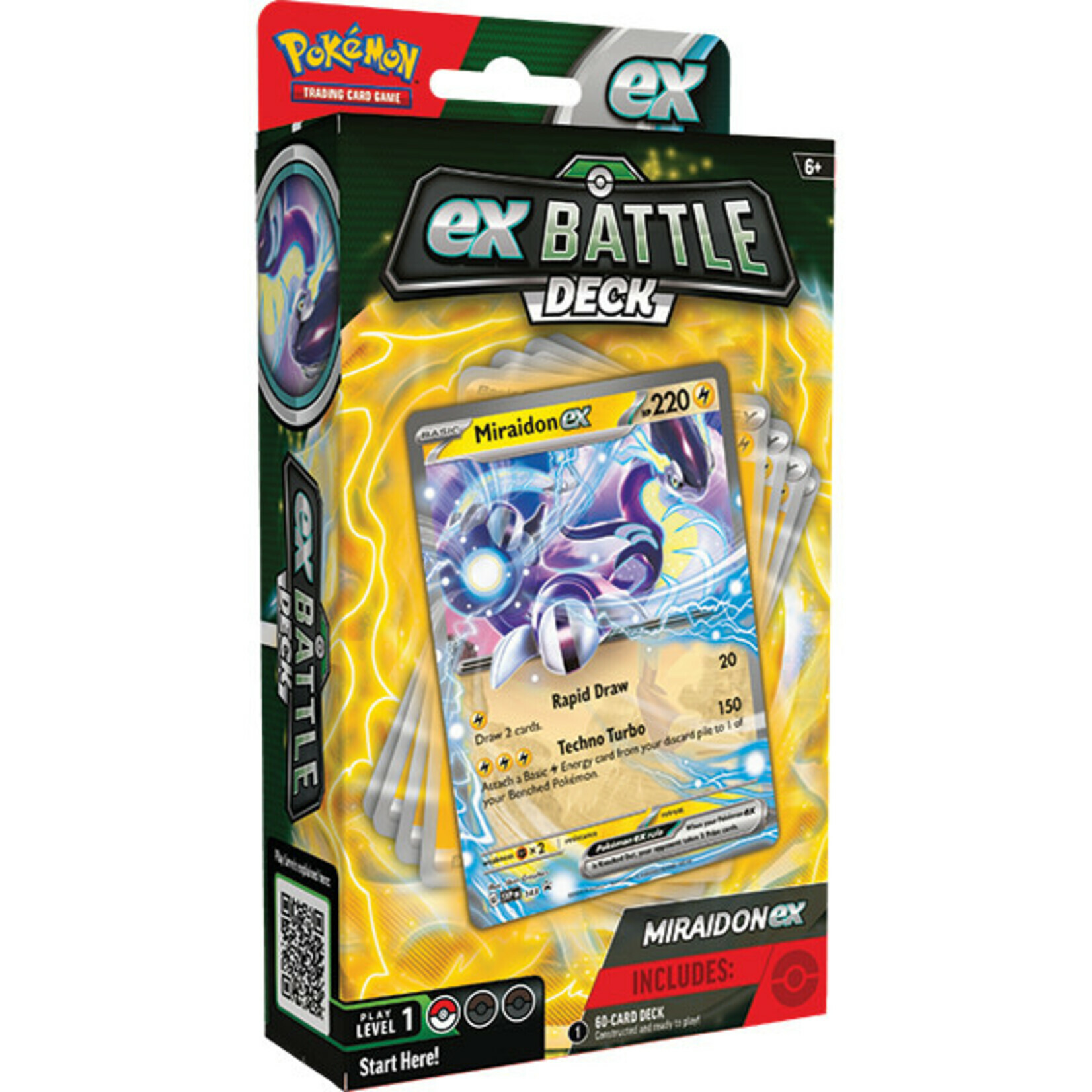 The Pokémon Company Pokémon Miraidon ex - ex Battle Deck