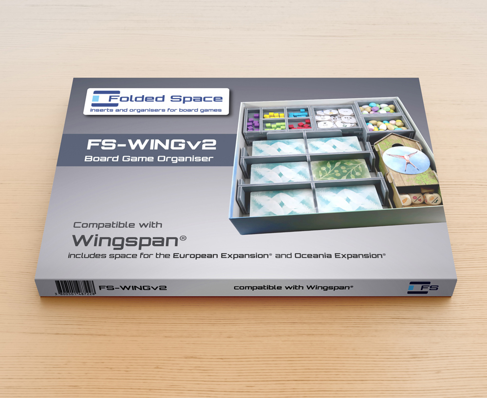 Folded Space Wingspan + rozšírenia - Insert (Folded space)