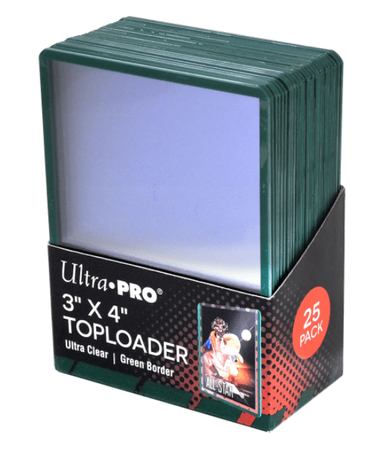 Ultra PRO Toploader Ultra PRO Green border (25ks)