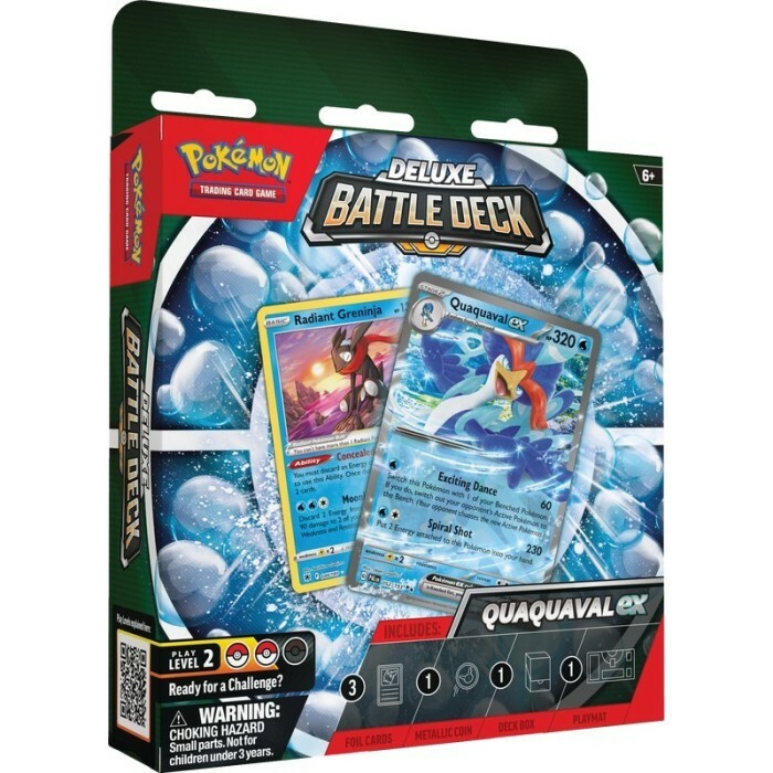 The Pokémon Company Pokémon Quaquaval ex - ex Deluxe Battle Deck
