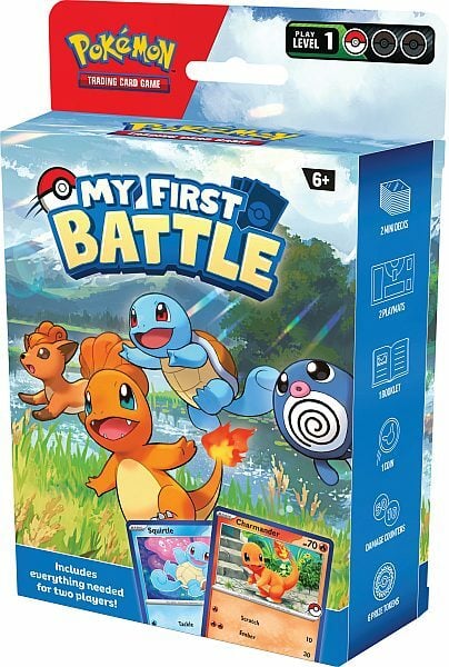 The Pokémon Company Pokémon: My First Battle - Charmander, Squirtle