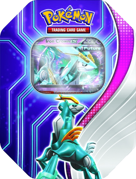 The Pokémon Company Pokémon: Paradox Destinies Iron Crown ex Tin