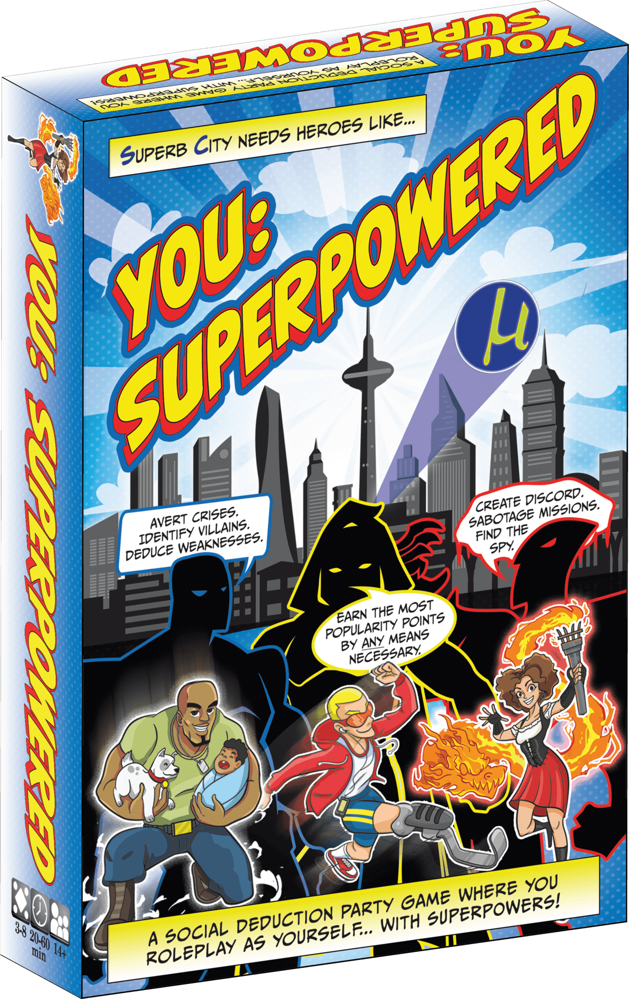 Neon Mu Games You: Superpowered