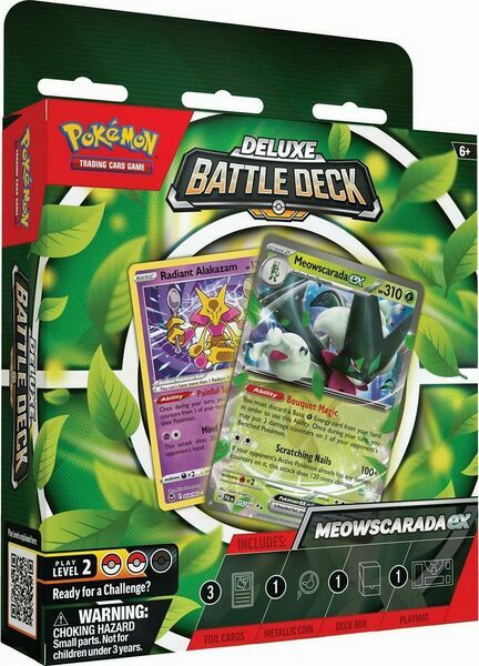 The Pokémon Company Pokémon Meowscarada ex - ex Deluxe Battle Deck