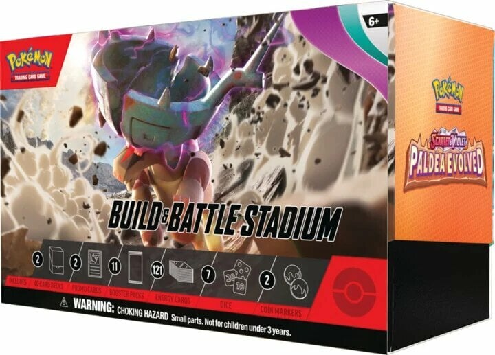 The Pokémon Company Pokémon Paldea Evolved Build & Battle Stadium