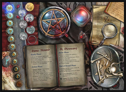 White Wizard Games Sorcerer: Extra player board