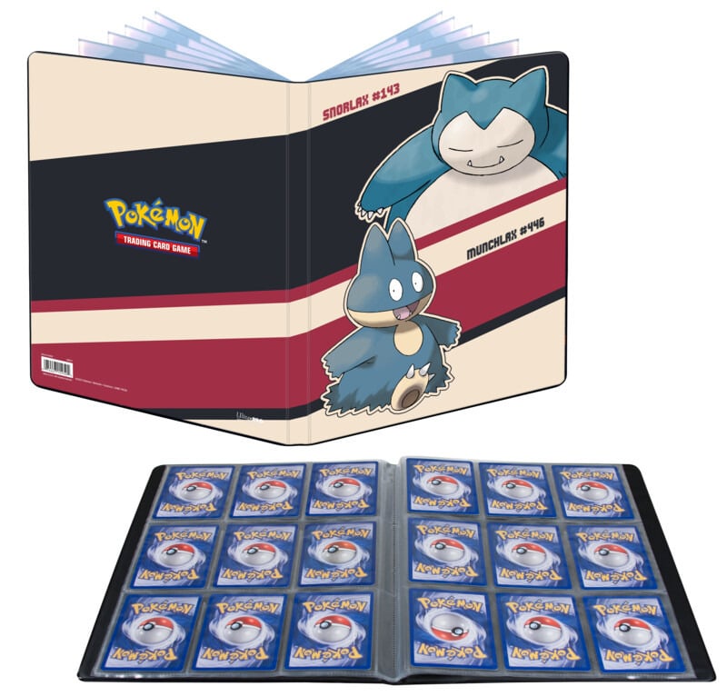 The Pokémon Company UltraPRO: album Pokémon 9-pocket Snorlax & Munchlax