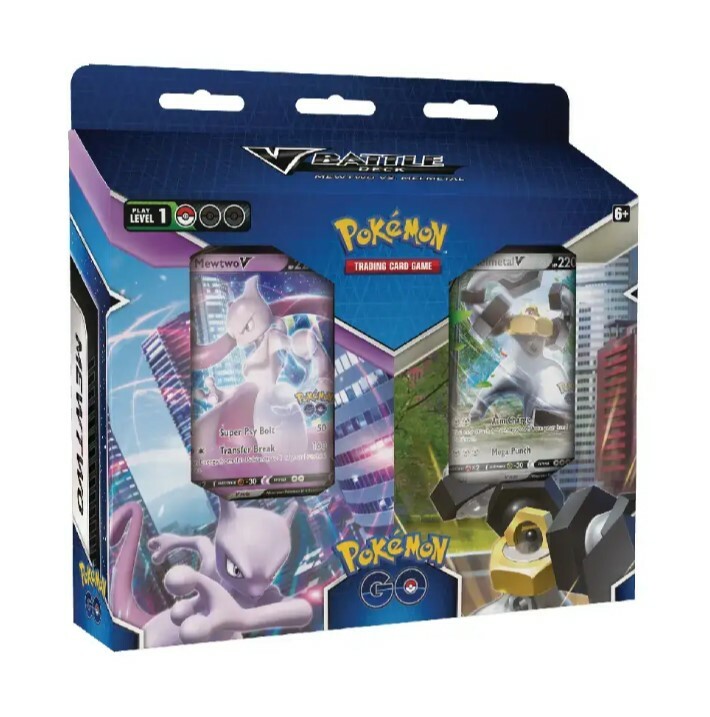 The Pokémon Company Pokémon Go V Battle deck Bundle - Mewtwo V vs Melmetal V