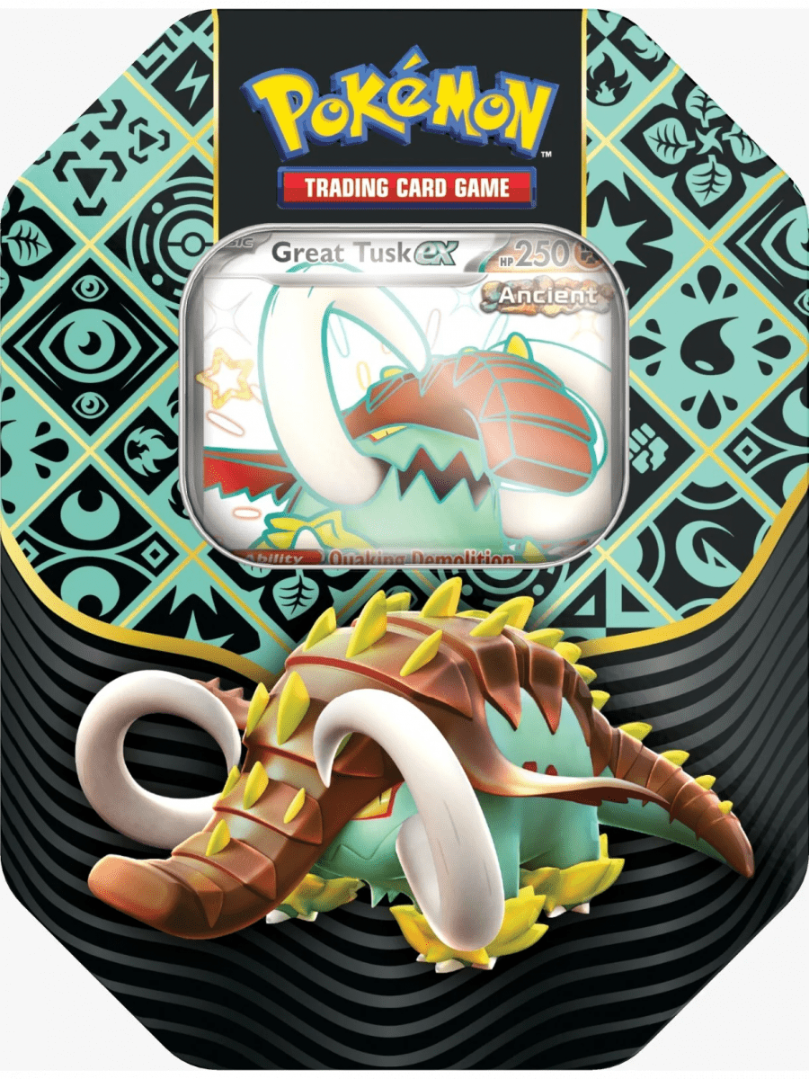 The Pokémon Company Pokémon: Great Tusk Paldean Fates Tin