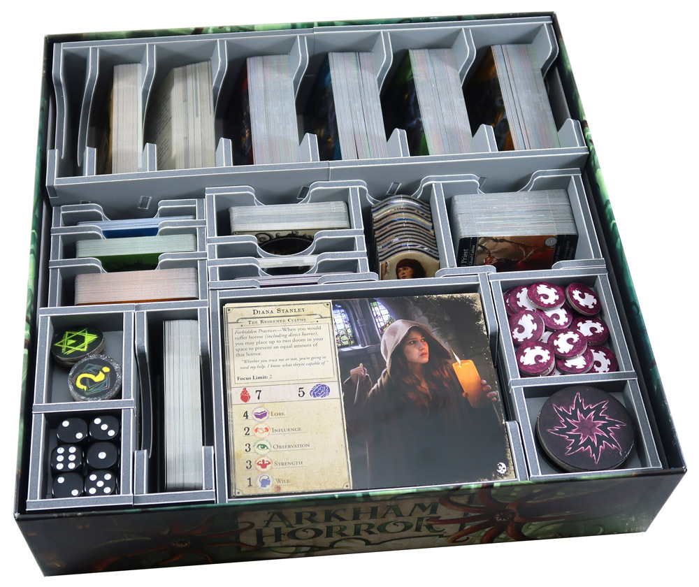Folded Space insert Arkham Horror 3d Edition