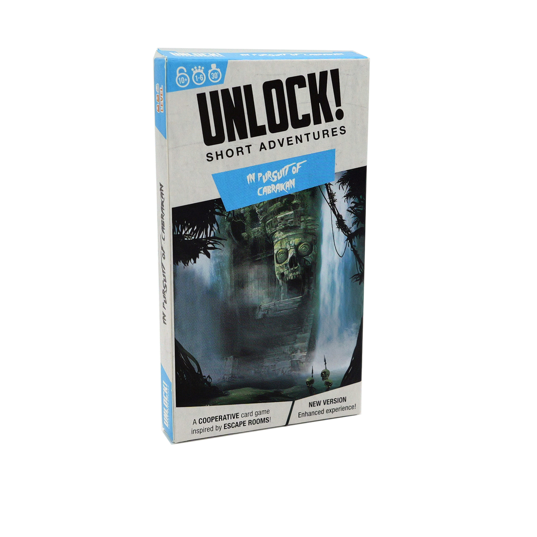 Unlock! Short Adventures 5 – In Pursuit Of Cabrakan | Gioco Di Carte Escape Room | Avventura In Una Tomba Maledetta | Gioco Da Tavolo Cooperativo - 2