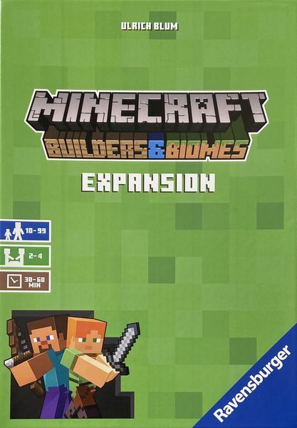 Minecraft: Builders & Biomes (Das Brettspiel) Expansion - Hry pre deti od  10 rokov | iHRYsko - spoločenské hry pre deti a dospelých