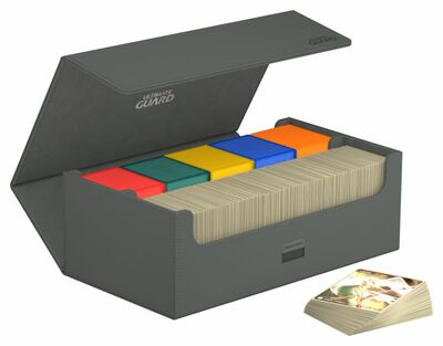 Krabička na karty Ultimate Guard Arkhive 800+ Standard size XenoSkin Monocolor GREY