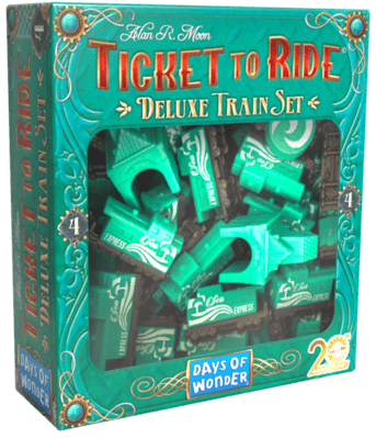 Ticket to Ride Deluxe Train SET (jízdenky prosím 20. výročí) (kompletná sada)