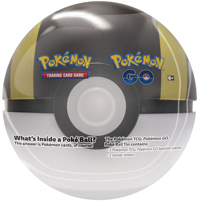 Pokémon GO Ultra Ball Tin (čierno-zlatý)