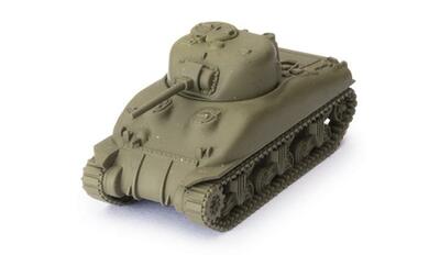 World of Tanks Miniature Game: M4A1 75mm Sherman 