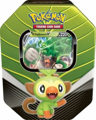 Pokémon: Galar Partners Spring 2020 Tin RILLABOOM V 