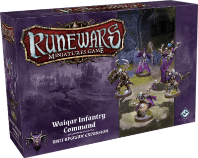 Waiqar Infantry Unit Upgrade Expansion (Runewars Miniatures Game)