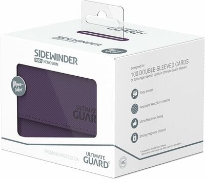 Krabička na karty Ultimate Guard SideWinder 100+ XenoSkin Monocolor PURPLE