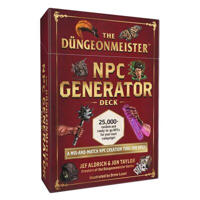 Dungeonmeister NPC Generator Deck
