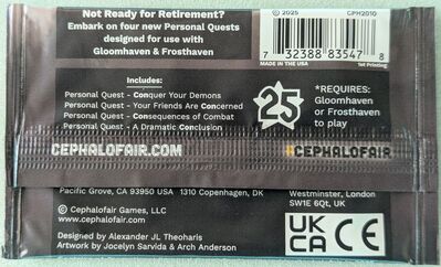 Gloomhaven - Conquest 2025 promo pack (mini expansion)