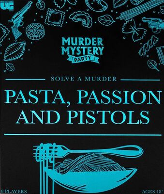 Murder Mystery Party Pasta, Passion & Pistols