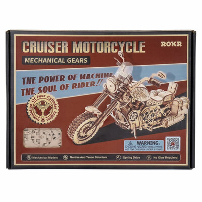 3D Puzzle Motorka - mechanická