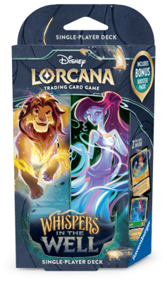 Disney Lorcana: Whispers in the Well Starter Deck Simba + Meg