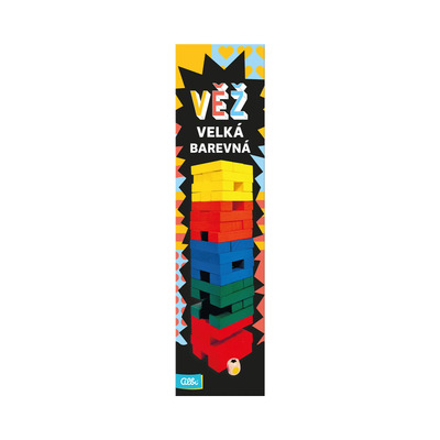 Veľká farebná Veža s kockou