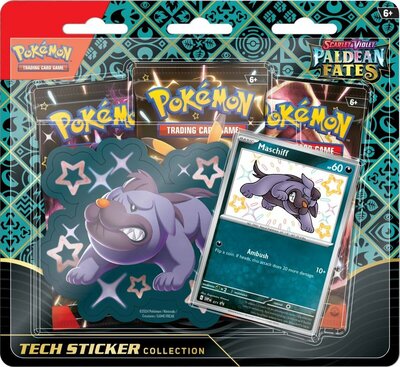 Pokémon: Paldean Fates Tech Sticker - Maschiff