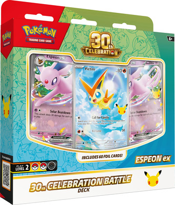 Pokémon: 30th Celebration Battle Deck Espeon