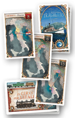 Ticket To Ride Map Collection: Japan & Italy 