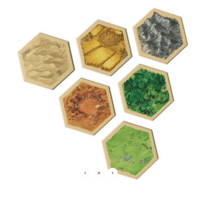 The Settlers of Catan (Osadníci z Katanu) drevené komponenty 6th Edition