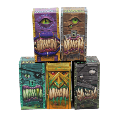 Kocky RPG set Chessex Hidden Wonders Monster (mix)