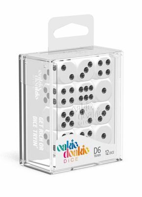 Kocky Oakie Doakie set 6k x 12ks 16mm Solid - White
