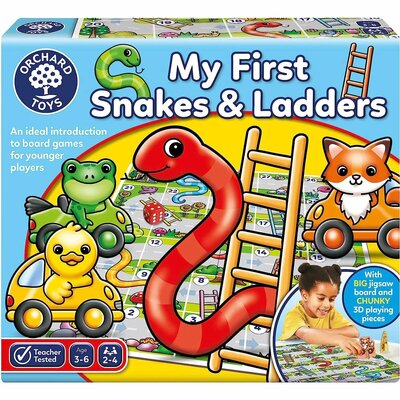 My First Snakes & Ladders (Moje prvé hady a rebríky)