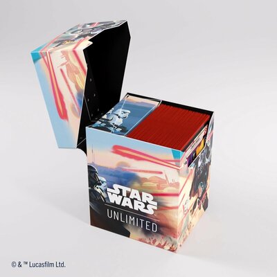 Krabička na karty Soft Crate Gamegenic Star Wars: Unlimited MANDALORIAN/ MOFF GIDEON 