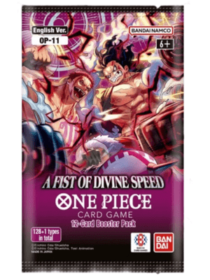 One Piece TCG: A Fist of Divine Speed booster pack (OP11)