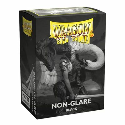 Obaly Dragon Shield - Matte Black Non Glare 100 ks
