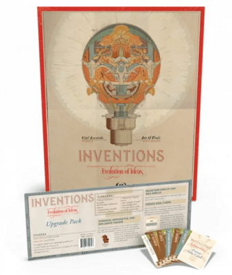 Inventions: Evolution of Ideas CZ/EN + Kickstarter Upgrade Pack a Promo Pack