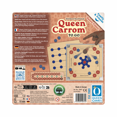 Queen Carrom - To Go
