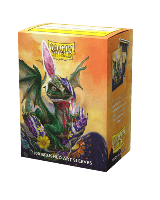 Obaly Dragon Shield Art - Easter Dragon 2022 brushed (100 Sleeves)