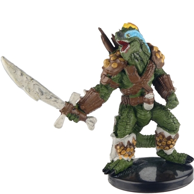 Dungeons & Dragons - Icons of the Realms Miniatures: #9 Lizardfolk (Fangs and Talons)