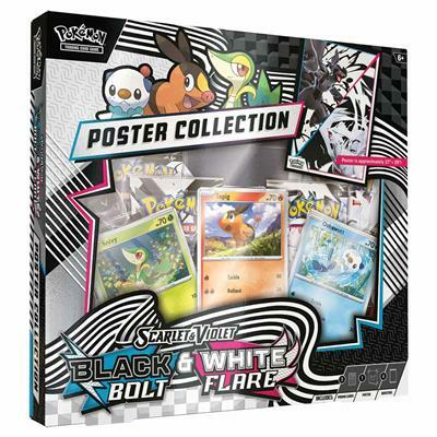 Pokémon Black Bolt & White Flare Unova Poster Collection (SV10.5)