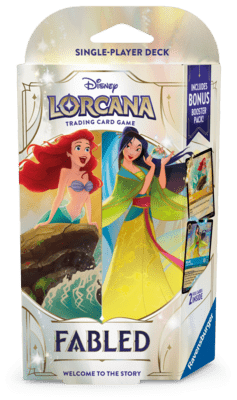 Disney Lorcana: Fabled - Starter Deck Ariel Mulan