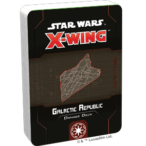 Star Wars X-Wing (Second Edition): Galactic Republic Damage Deck